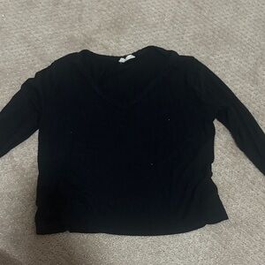 Olivia Rae Black Long Sleeve Tee